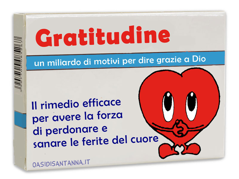 Gratitudine E Perdono Oasi Di S Anna